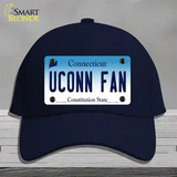 UConn Fan Novelty License Plate Hat Cotton / Navy