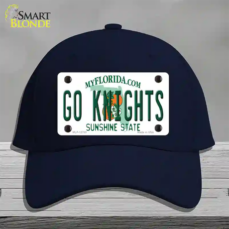 Go Knights Novelty License Plate Hat Cotton / Navy