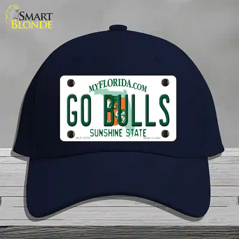 Go Bulls Novelty License Plate Hat Cotton / Navy