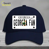 Georgia Fan Novelty License Plate Hat Cotton / Navy