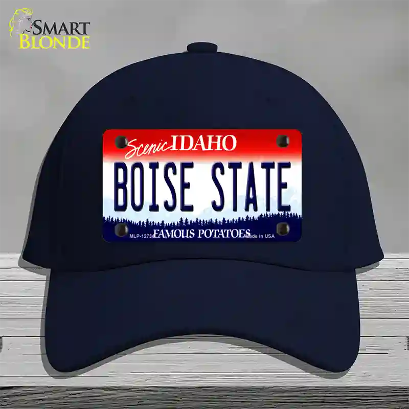 Boise State Novelty License Plate Hat Cotton / Navy