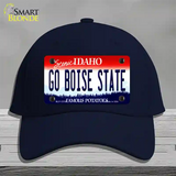 Go Boise State Novelty License Plate Hat Cotton / Navy