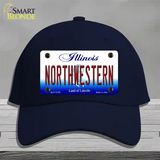 Northwestern Novelty License Plate Hat Cotton / Navy