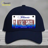 Go Northwestern Novelty License Plate Hat Cotton / Navy