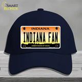 Indiana Fan Novelty License Plate Hat Tag Cotton / Navy