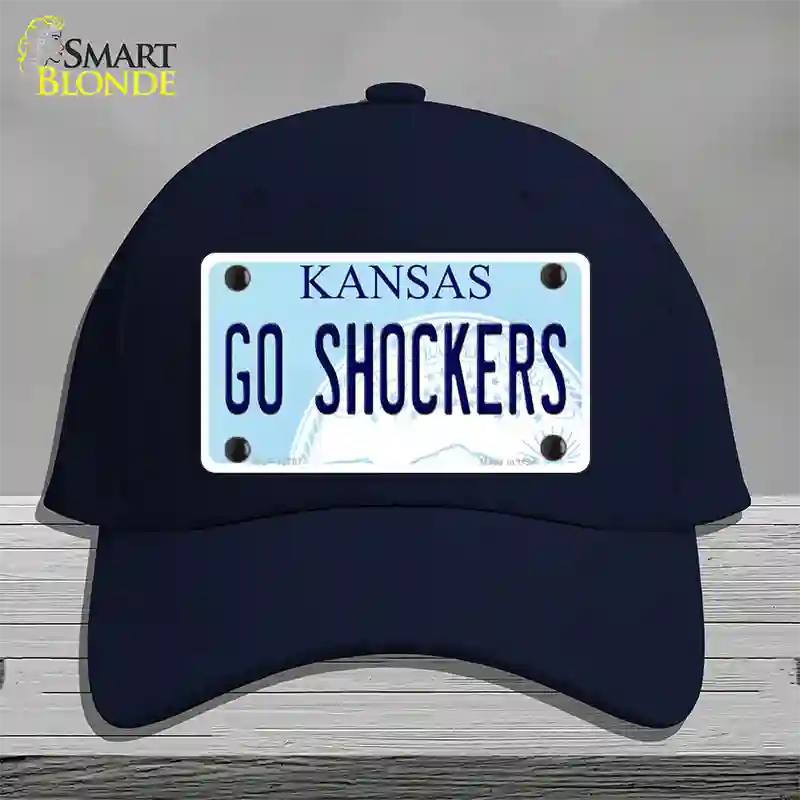 Go Shockers Novelty License Plate Hat Tag Cotton / Navy