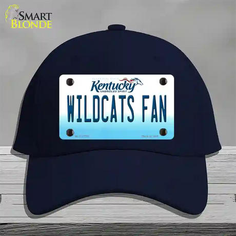 Kentucky Wildcats Fan Novelty License Plate Hat Tag Cotton / Navy