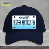 Western Kentucky Fan Novelty License Plate Hat Tag Cotton / Navy