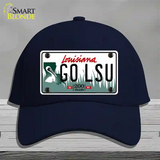 Go LSU Novelty License Plate Hat Tag Cotton / Navy