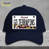 Go Terrapins Novelty License Plate Hat Tag Cotton / Navy