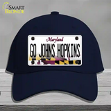 Go Johns Hopkins Novelty License Plate Hat Cotton / Navy