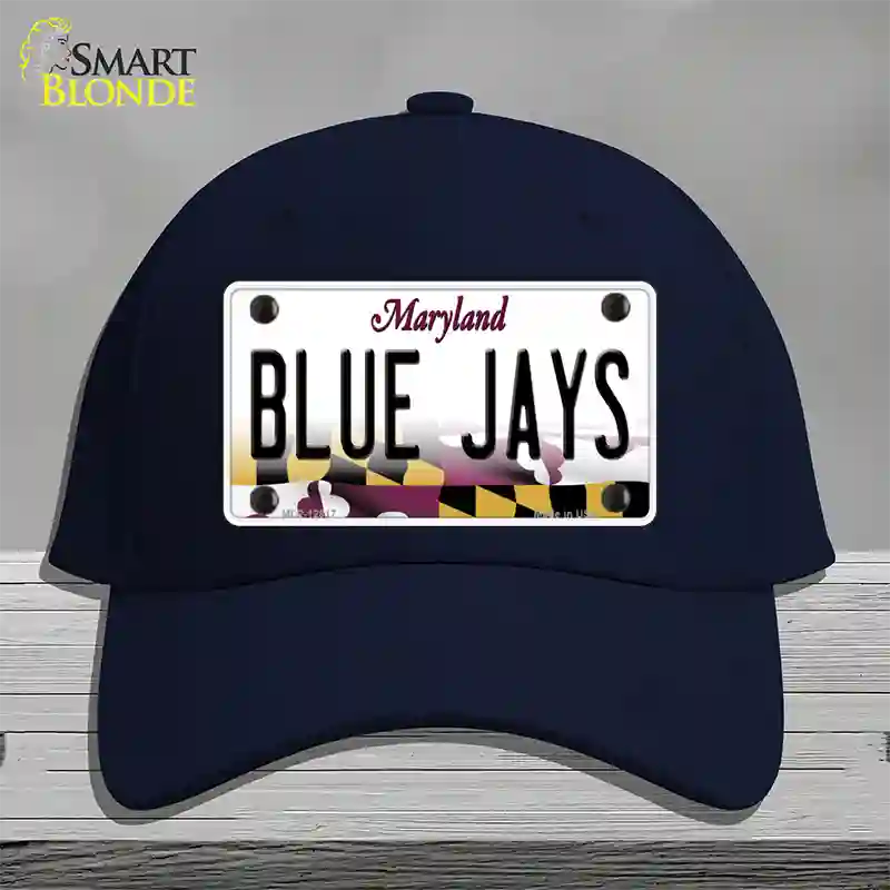 Blue Jays Novelty License Plate Hat Cotton / Navy