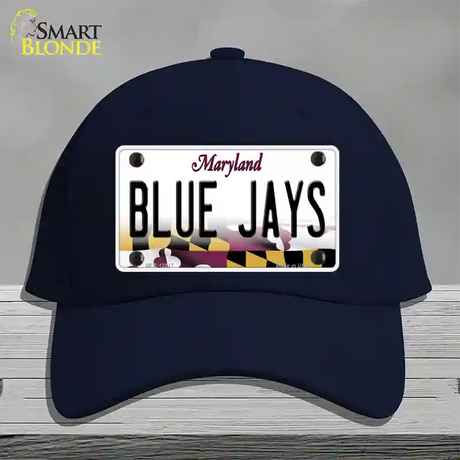 Blue Jays Novelty License Plate Hat Cotton / Navy