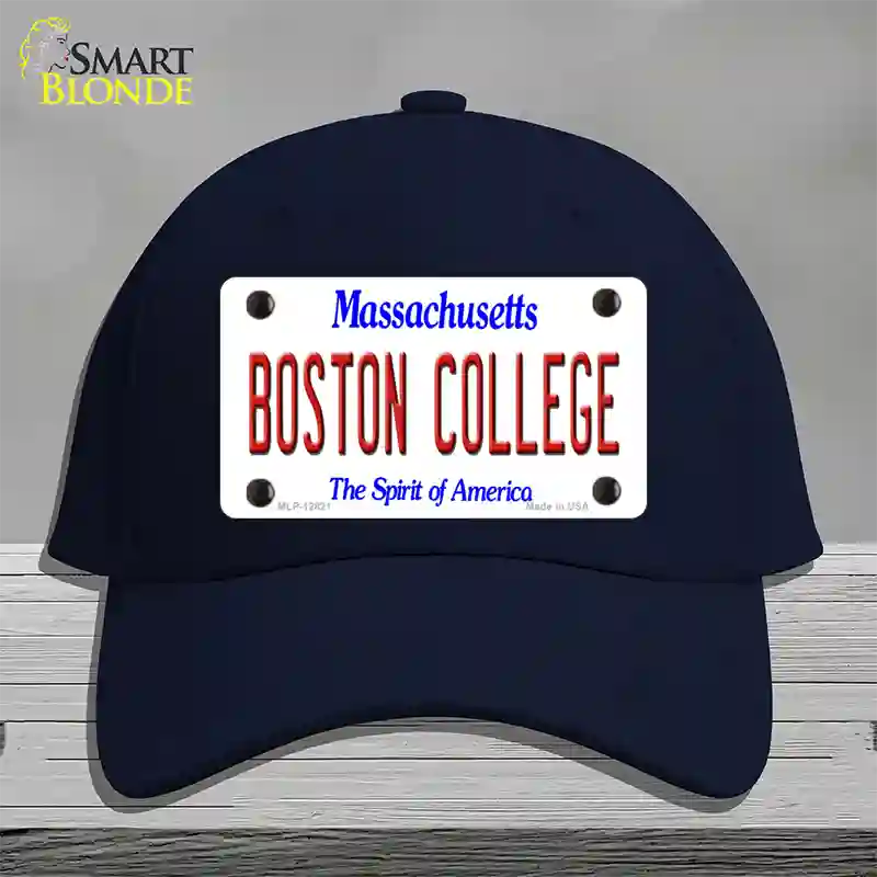 Boston College Novelty License Plate Hat Cotton / Navy