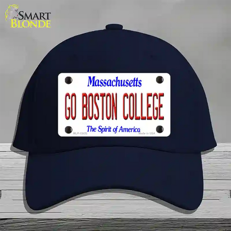 Go Boston College Novelty License Plate Hat Cotton / Navy