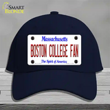 Boston College Fan Novelty License Plate Hat Cotton / Navy