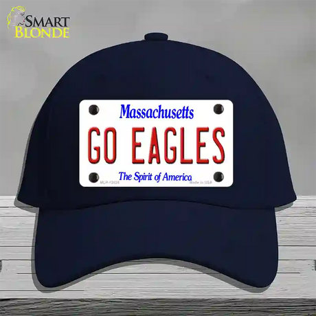 Go Eagles Novelty License Plate Hat Cotton / Navy