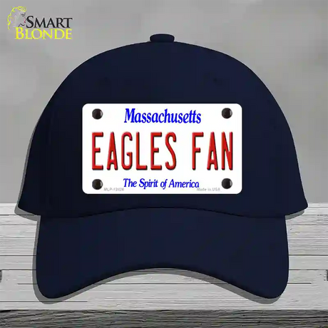 Eagles Fan Novelty License Plate Hat Cotton / Navy