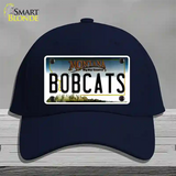 Bobcats Novelty License Plate Hat Cotton / Navy