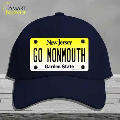 Go Monmouth Novelty License Plate Hat Cotton / Navy