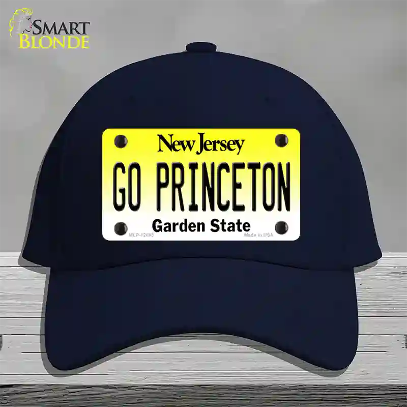 Go Princeton Novelty License Plate Hat Cotton / Navy