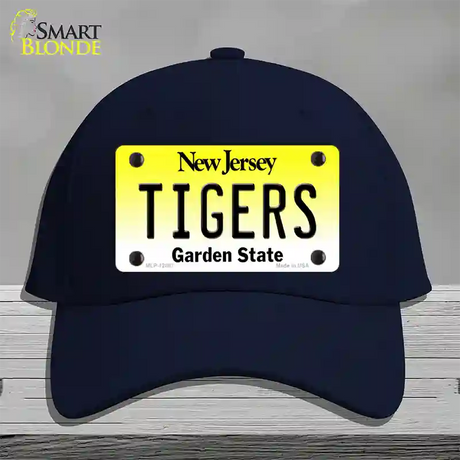 Tigers Novelty License Plate Hat Cotton / Navy