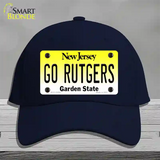 Go Rutgers Novelty License Plate Hat Cotton / Navy