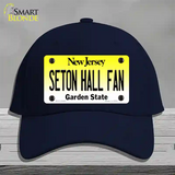 Seton Hall Fan Novelty License Plate Hat Cotton / Navy