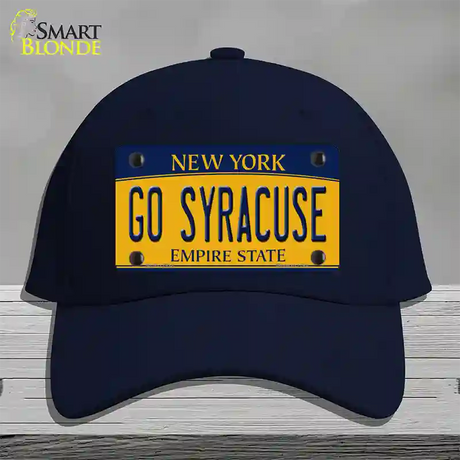 Go Syracuse Novelty License Plate Hat Cotton / Navy