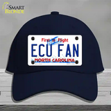 East Carolina Univ Fan Novelty License Plate Hat Cotton / Navy