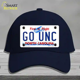 Go Univ North Carolina Novelty License Plate Hat Cotton / Navy