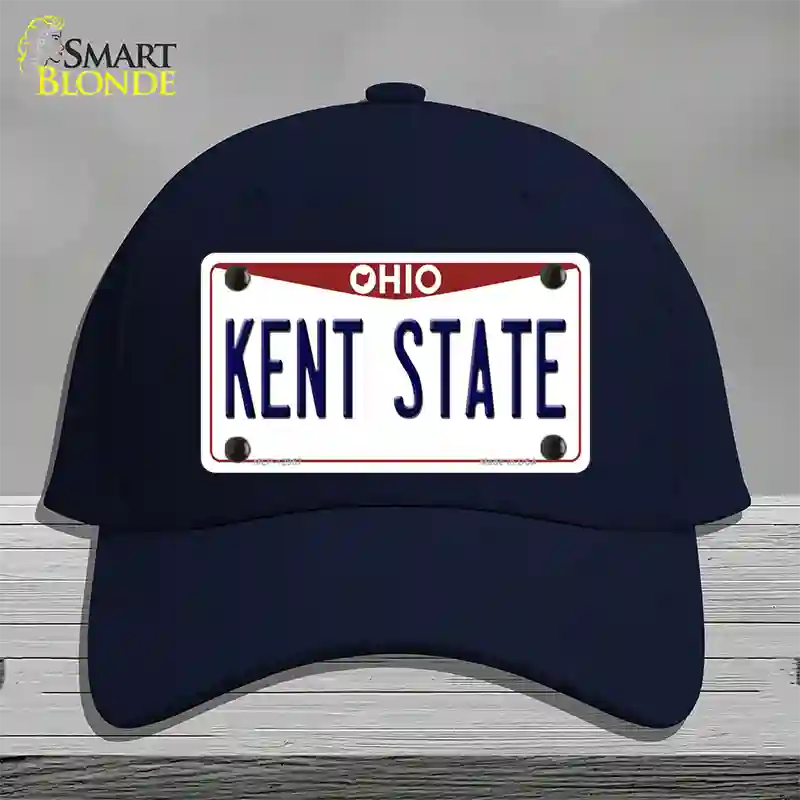 Kent State Novelty License Plate Hat Cotton / Navy