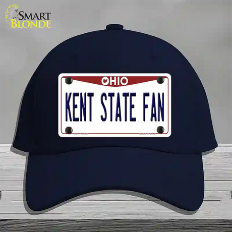 Kent State Fan Novelty License Plate Hat Cotton / Navy