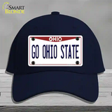 Go Ohio State Novelty License Plate Hat Cotton / Navy