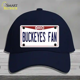 Buckeyes Fan Novelty License Plate Hat Cotton / Navy