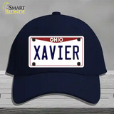 Xavier Novelty License Plate Hat Cotton / Navy