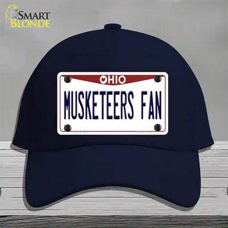 Musketeers Fan Novelty License Plate Hat Cotton / Navy