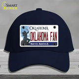 Oklahoma Fan Novelty License Plate Hat Cotton / Navy