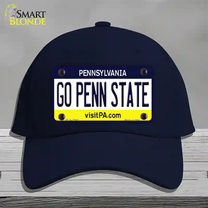 Go Penn State Novelty License Plate Hat Cotton / Navy