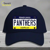 Panthers Novelty License Plate Hat Cotton / Navy