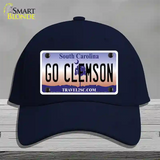 Go Clemson Novelty License Plate Hat Cotton / Navy