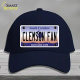 Clemson Fan Novelty License Plate Hat Cotton / Navy