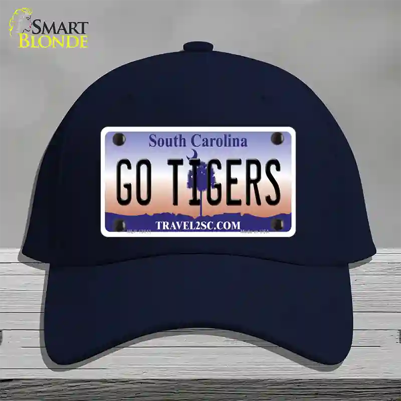 South Carolina Go Tigers Novelty License Plate Hat Cotton / Navy