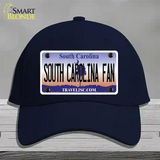 South Carolina Fan Novelty License Plate Hat Cotton / Navy