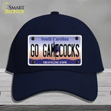 Go Gamecocks Novelty License Plate Hat Cotton / Navy