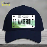 Go Vanderbilt Novelty License Plate Hat Cotton / Navy