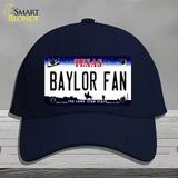 Baylor Fan Novelty License Plate Hat Cotton / Navy