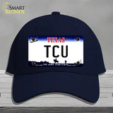 TCU Novelty License Plate Hat Cotton / Navy