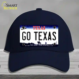 Go Texas Novelty License Plate Hat Cotton / Navy