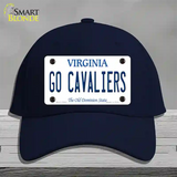 Go Cavaliers Novelty License Plate Hat Cotton / Navy